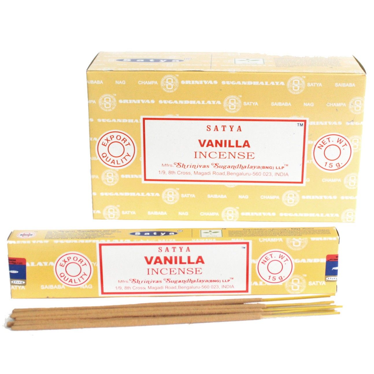 Satya Incense 15gm - Vanilla - Image 2