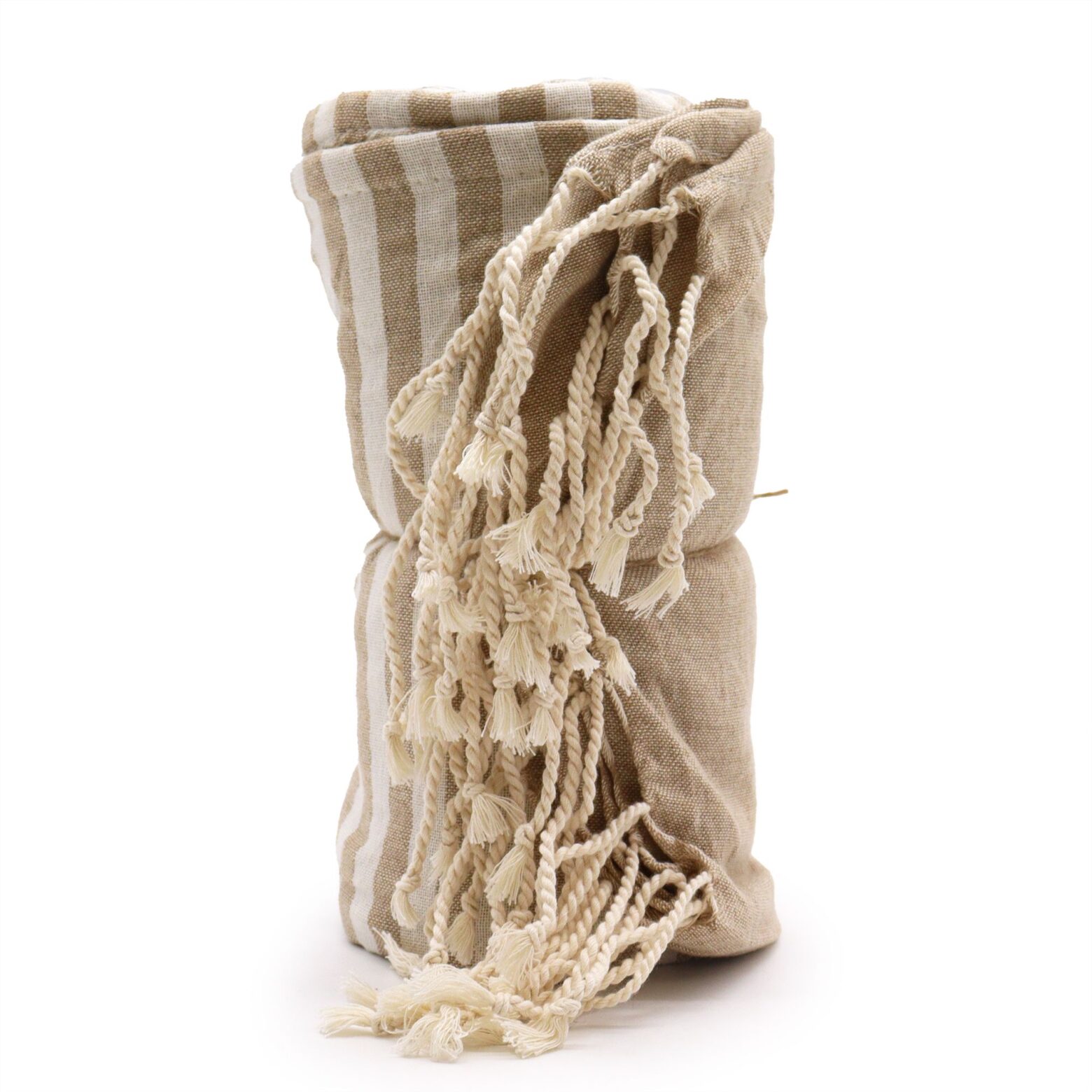 Cotton Pario Towel - 100x180 cm - Warm Sand - Image 2