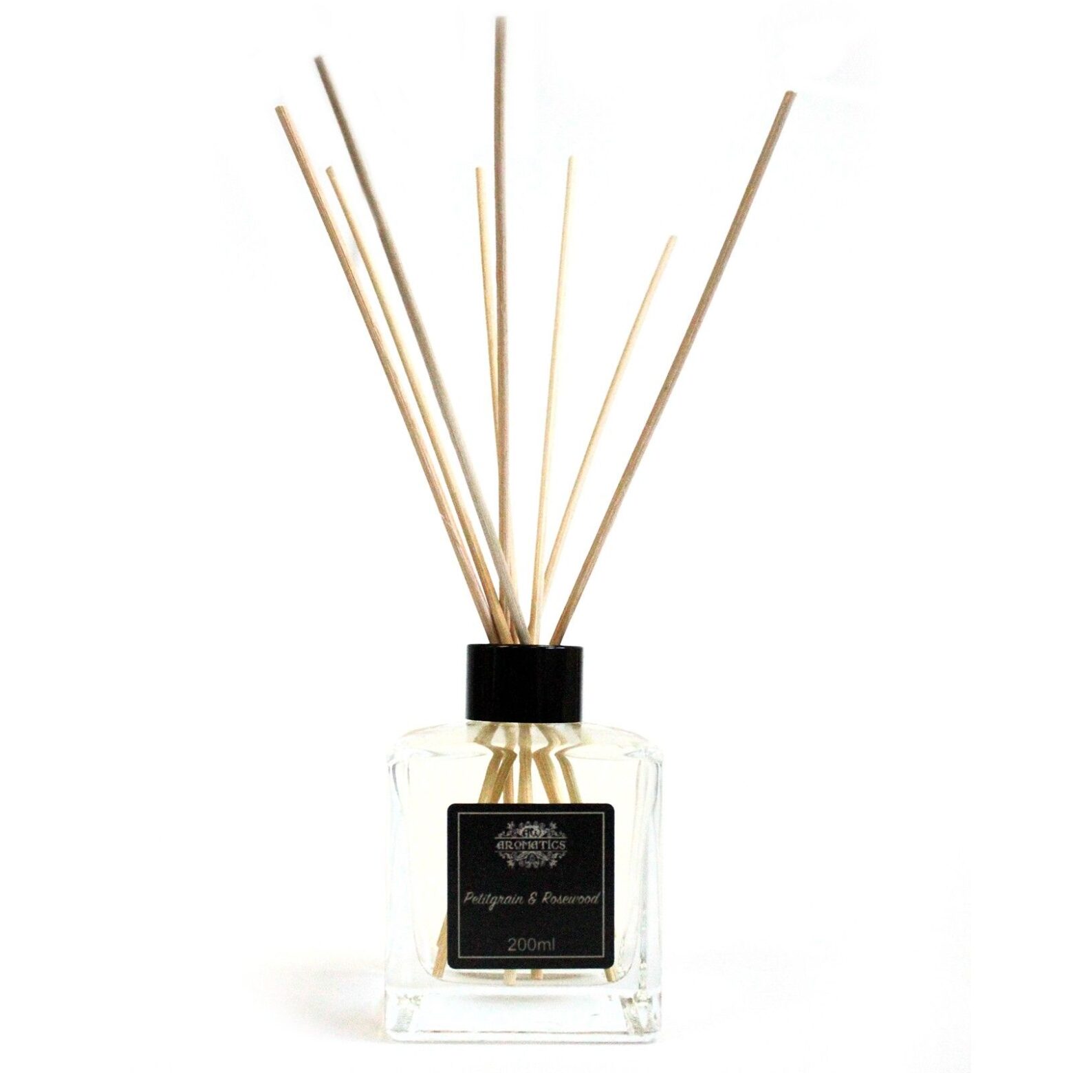 200ml Petitgrain & Rosewood Essential Oil Reed Diffuser - Imagen 2