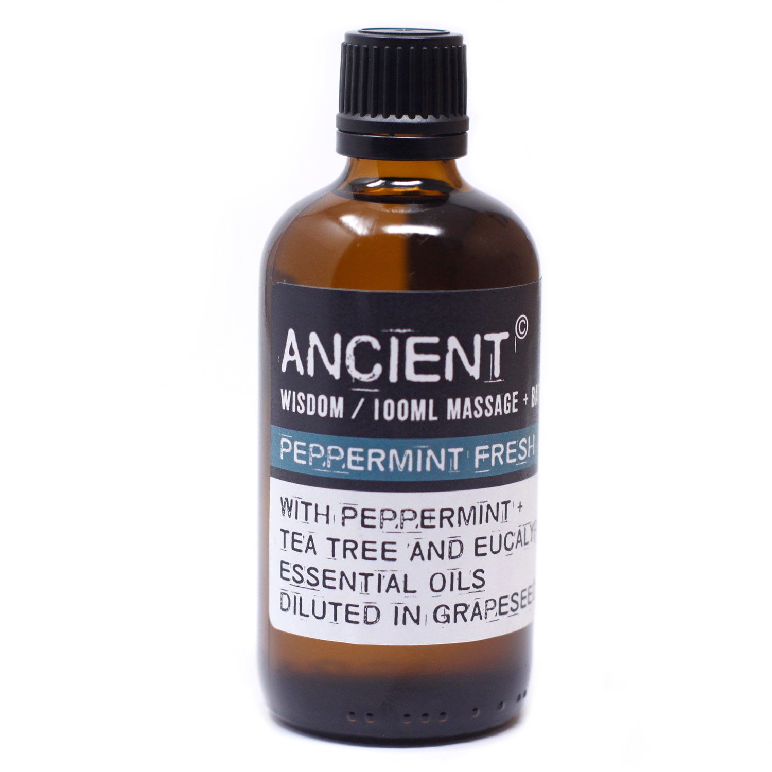 Peppermint Fresh Massage Oil - 100ml - Image 2