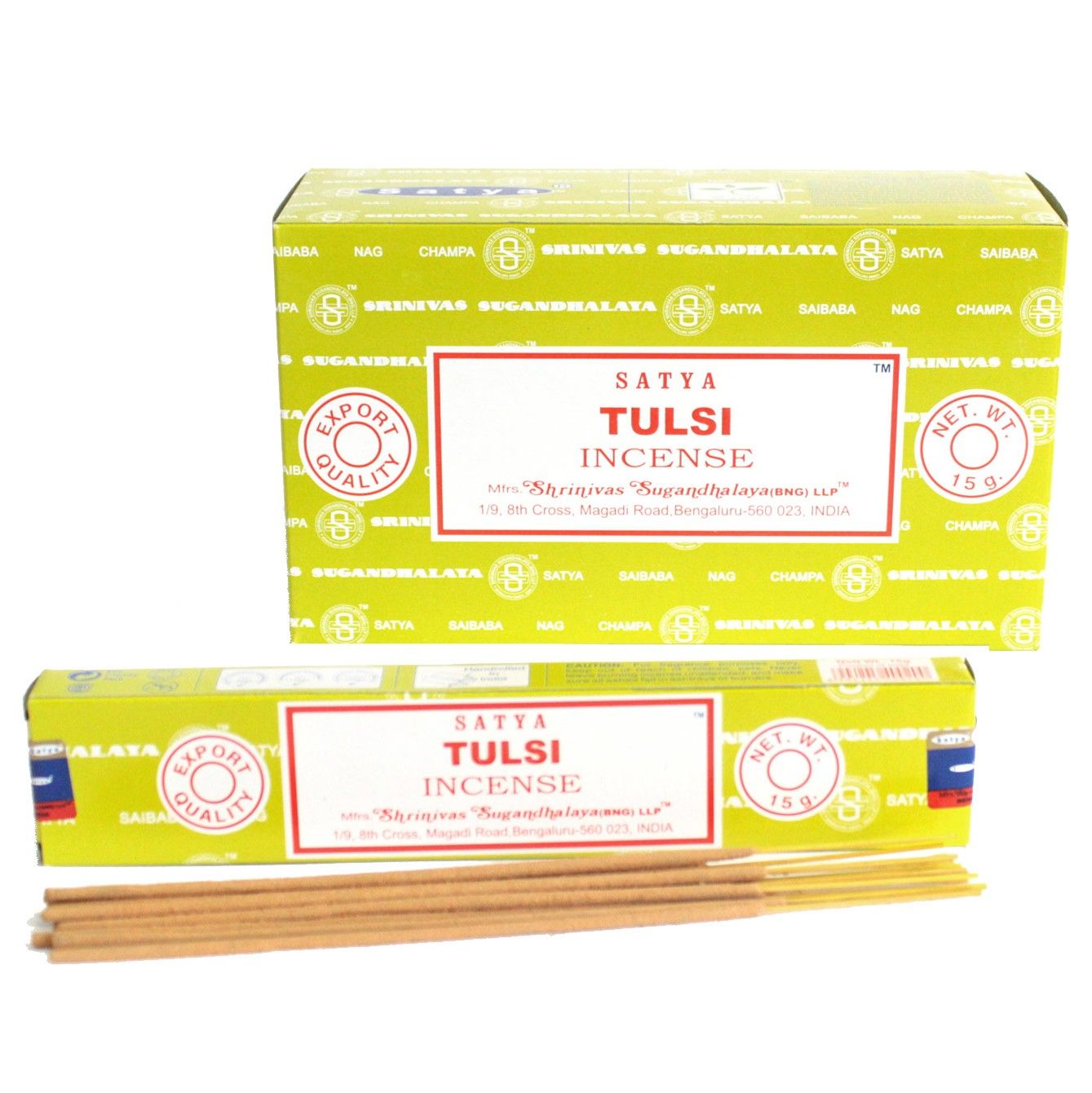 Satya Incense 15gm - Tulsi - Image 2