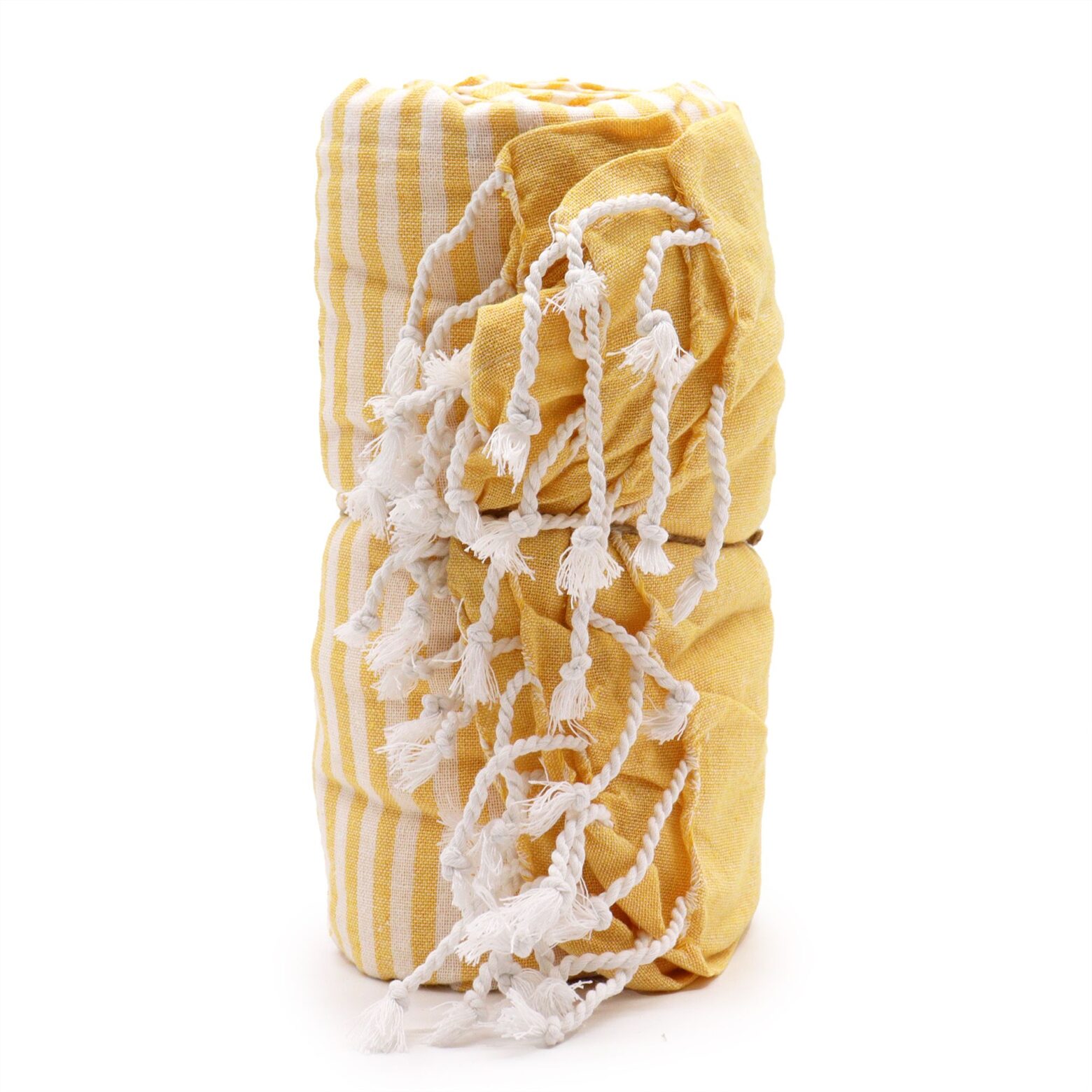 Cotton Pario Towel - 100x180 cm - Sunny Yellow - Imagen 2