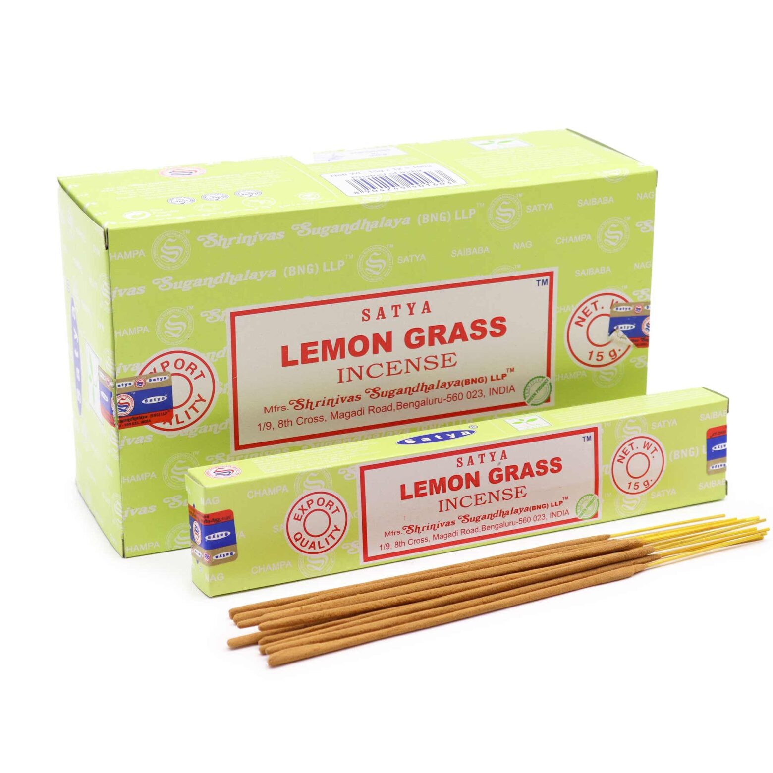 Incienso Satya 15gm - Hierba limón