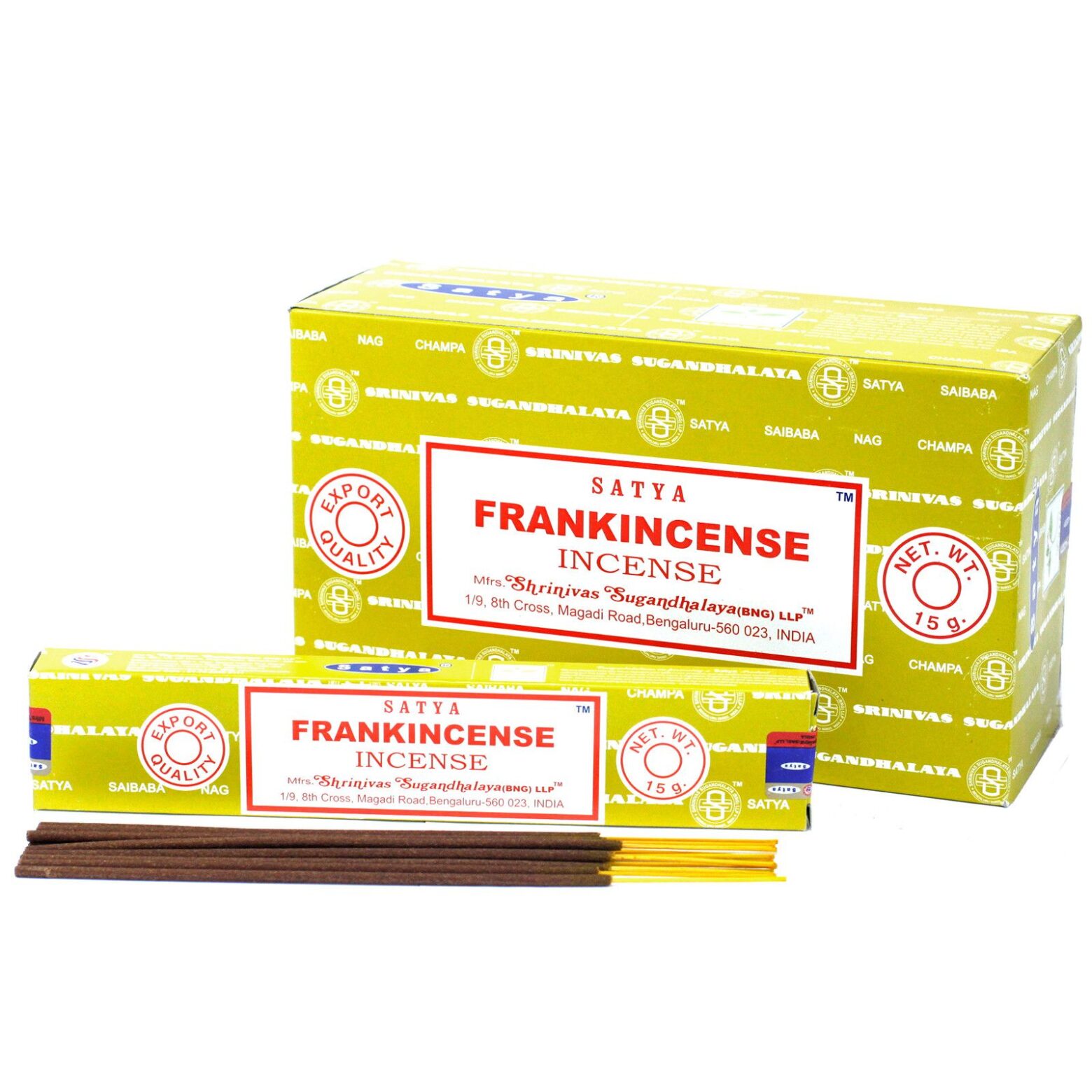 Satya Incense 15gm - Frankincense - Imagen 2